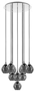 Eglo 39683 - Luster na lanku BREGALLA 10xE27/40W/230V