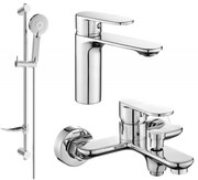 Mexen Milo DF40 vaňová súprava, chrómová - 71303DF40-00