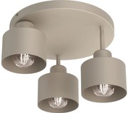 Luminex Stropné svietidlo PARKLA 3xE27/15W/230V béžová LU9802A