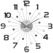 Exkluzívne dekoratívne hodiny JVD HT109.3 s krištáľmi, 49cm