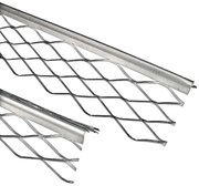 Profil  murársky na mokrú omietku oceľový 2,5m