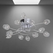 Stropné svietidlo dizajn LUXERA 64040 DELPHI Ø56