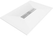 Mexen Toro obdĺžniková sprchová vanička SMC 100 x 70 cm, Biela - 43107010