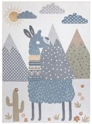 Koberec BONO 8275 Lama, krémový / svetlosivý