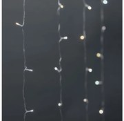 Nedis WIFILXC02W200 - LED vianočný záves 200 LED, 11 režimov, 6 m, IP65, Wi-Fi Tuya