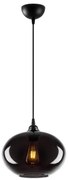 Luster na lanku SMOKED 1xE27/40W/230V