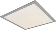 Stropné LED osvetlenie Alpha 45x45 cm, titánovo šedá%