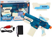 LEAN Toys Vodná pištoľ M416 500 ml na batérie s dosahom 8-10 m
