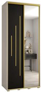 Skriňa 45 Canaris 13 100 biela/čierna/gold
