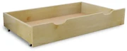 Úložný box pod posteľ 200 cm, borovica