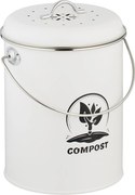 Kompostovacie vedro s filtrom na zápach 5,5l RD51222, biela