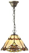 Závesná lampa Tiffany Ø 25 GOLD