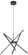 Rabalux 72338 - LED Luster na lanku HENLI2 LED/40W/230V 3000K čierna