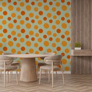 Fototapeta - Retro bodky (147x102 cm)