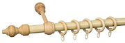 Záclonová tyč FI28mm 160cm Buk