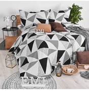 Obliečky bavlnené Vega EMI, Predĺžený set jednolôžko obsahuje 1x 140x220 + 1x 70x90