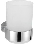 Mexen Base, nástenný pohár na kefky, chrómová, 7088238-00