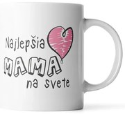 Sablio Hrnček Najlepšia mama na svete - 200 ml - espresso