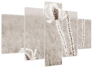 Obraz - Bodliak v zime (150x105 cm)