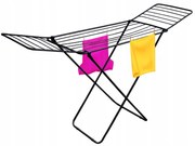 Erga Model TOP Black, sušiak na bielizeň 166x46x88 cm, čierna, ERG-SEP-10SUSSTOBLA16