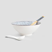 Miska na ramen SALADO s kvietkami 727016