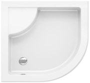 Ravak A217001020 - Štvrťkruhová sprchová vanička SABINA 90x90 cm biela