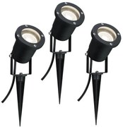 Paulmann 98897 - SADA 3xLED GU10/3,5W IP65 Vonkajšia lampa 230V