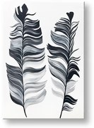 Maľovaný obraz na stenu PIERKA | rôzne rozmery