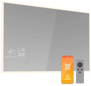Blumfeldt Infračervený ohrievač, Smart Mirror, Infračervené žiarenie, 500 W, IP43