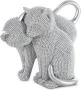 DEKORAČNÁ SOŠKA ELDO 16X10X13 CM STRIEBORNÁ