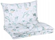 Detské bavlnené obliečky do postieľky 120x90 cm BABYMAM PREMIUM - Morský svet