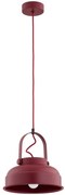 Argon 8286 - Luster na lanku DAKOTA 1xE27/15W/230V červená