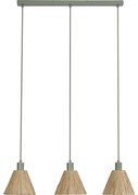 Ledvance - Luster na lanku DECOR RAFFIA 3xE27/15W/230V rafia