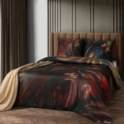 MAKOSATÉNOVÉ OBLIEČKY EVA MINGE ASTRAL 200X220 CM, 2 KS 70X80 CM VZOROVANÉ