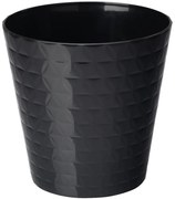Kvetináč Diament Petit 11 cm čierna