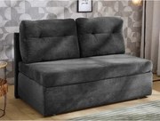 Rozkladacia pohovka Torben, šedá štrukturovaná látka%