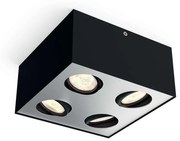 Philips 50494/30/P0-LED Stmievateľné bodové svietidlo MYLIVING BOX 4xLED/4,5W/230V