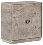 Dizajnová komoda z masívu Dumba Mango 85cm