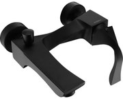 Mexen Estrella, nástenná vaňová batéria, čierna matná, 72330-70