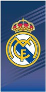 Futbalová osuška FC Real Madrid - motív El Escudo - 100% polyester (mikrovlákno) - 70 x 140 cm