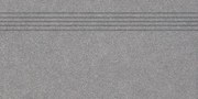 Schodovka Rako Block tmavo sivá 30x60 cm mat DCPSE782.1