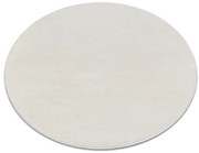 Koberec SOFTY krémový kruh