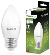 Žiarovka LED sviečka 2,5W E27 249LM NB