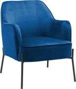 Kreslo Bob WX-2924 Blue Velvet 16