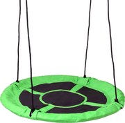 Záhradná hojdačka hniezdo ROMAN 100 cm - zelená