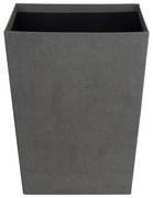 Sivý kancelársky odpadkový kôš Sofia Canvas Paper Laminate – Bigso