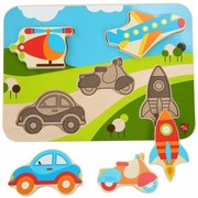 Lucy & Leo puzzle dopravné prostriedky LL229