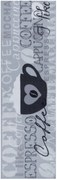 Hanse Home, Behúň Cook & Clean 105729 Grey Black White, 50x150, šedá, kuchyňa