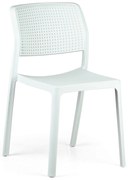 Plastová jedálenská stolička NELA, mätová