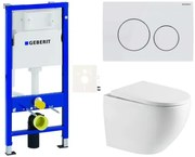 Závesný WC set Geberit do ľahkých stien / predstenová SAT SIKOGESREX67D20
